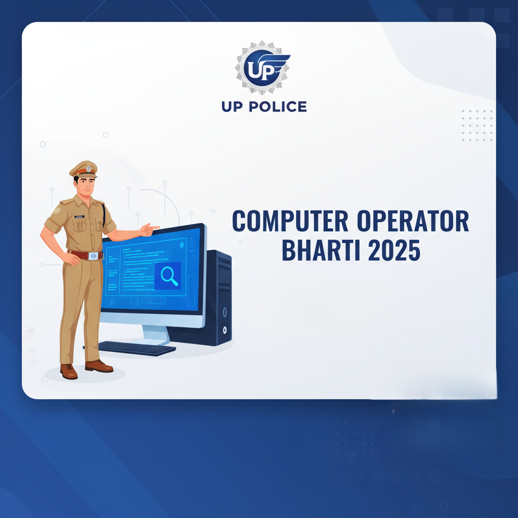 डिजिटल योद्धा का उदय: यूपी पुलिस कंप्यूटर ऑपरेटर भर्ती 2025 का रहस्यमय कल्पना कीजिए 930 डिजिटल योद्धाओं की तलाश शुरू होती है
